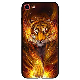 Ốp lưng dành cho iPhone 7 / iPhone 8 - iPhone Se 2020 - 7 Plus / 8 Plus mẫu Tranh Hổ Lửa