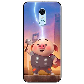 Ốp lưng in cho Xiaomi Redmi note 4x/ Redmi Note 4 Mẫu Heo Tho