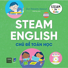Sách  Steam English  Chủ đề Toán học - BẢN QUYỀN