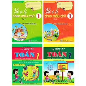 Sách tham khảo- Combo Vở Ô Li Theo Mẫu Chữ + Luyện Tập Toán 1 - Trình Bày Trên Giấy Ô Li (Bám Sát SGK Kết Nối Tri Thức Với Cuộc Sống) (Bộ 4 Cuốn)_HA