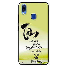 Ốp lưng in cho Vivo Y95 mẫu Tâm - Hàng chính hãng