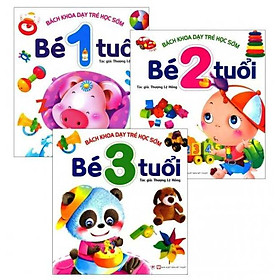 Combo 03 Cuốn Bách Khoa Dạy Trẻ Học Sớm 1 - 2 - 3 Tuổi (Tái Bản)