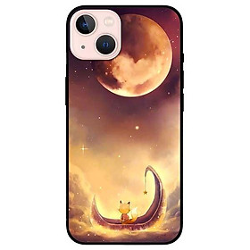 Ốp lưng dành cho Iphone 13 Mini - Iphone 13 - Iphone 13 Pro -  Iphone 13 Pro Max - Cáo Cung Trăng