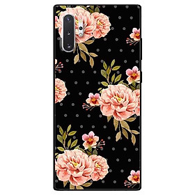 Ốp lưng dành cho Samsung Note 8 - Note 9 - Note 10 - Note 10 Plus mẫu Họa Tiết Hoa Cam