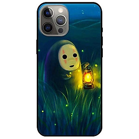 Ốp lưng dành cho Iphone 12 Promax mẫu Vô Diện Cầm Đèn