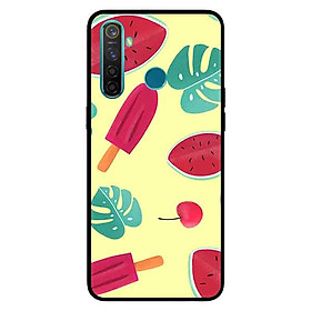 Ốp Lưng in cho Realme 5 Mẫu Mùa Hè Mát Mẻ - Hàng Chính Hãng