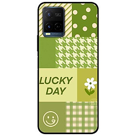 Ốp lưng dành cho Vivo Y21 - Vivo Y21s mẫu May Mắn Xanh
