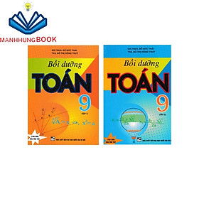 Sách - Combo Bồi Dưỡng Toán 9 - Tập 1 + 2 (Bộ 2 Cuốn)