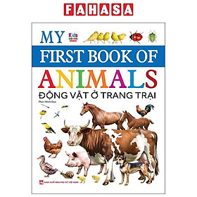 Sách - My First Book Of Animals - Động Vật Ở Trang Trại