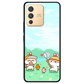 Ốp lưng dành cho Vivo V23 5G / S12 - Vivo Y15s / Y15A - Bánh Bao Bắt Bướm