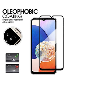 Kính Cường Lực Full Màn 9D Cho Samsung Galaxy A14, A24, A34, A54 Tấm Dán Màn Hình Độ Cứng 9H  - Hàng chính hãng