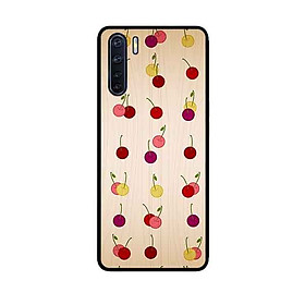 Ốp Lưng in cho Oppo A91 Mẫu Anh Đào - Hàng Chính Hãng