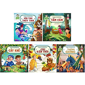 Sách - Truyện Cổ Tích Việt Nam - Song Ngữ Việt - Anh - Combo 5 Cuốn - Đinh Tị Books