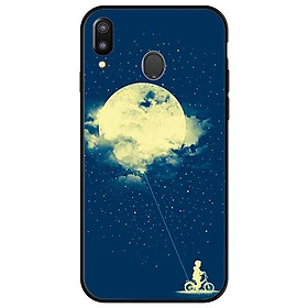 Ốp lưng dành cho Samsung M20 Trăng Trong Mây - Hàng Chính Hãng