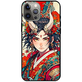 Ốp lưng dành cho Iphone 12 - 12 Pro - 12 Pro Max - 13 Mini - 13 - 13 Pro - 13 Pro Max - Cô Gái Đồ Đỏ - Hàng Chính Hãng