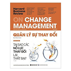 Sách - HBR ON - Quản lý sự thay đổi