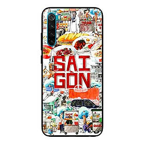 Ốp Lưng in cho Xiaomi Redmi Note 8 Mẫu Nền SG1 - Hàng Chính Hãng