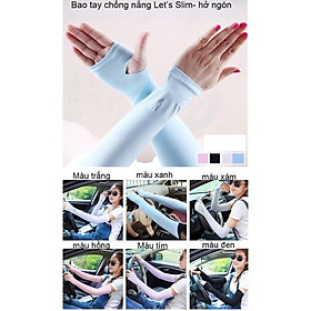 ( Hàng Chuẩn ) Ống Tay Chống Nắng, Găng Tay Chống Nắng Hàn Quốc Chống Tia UV Dành Cho Nam Và Nữ Let