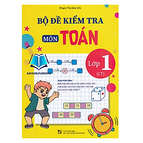 Sách - Bộ đề kiểm tra môn Toán lớp 1 (Chân trời) (QL)