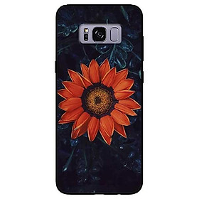 Ốp lưng dành cho Samsung S8 - S8 Plus - S9 Plus mẫu Bông Hoa Cam