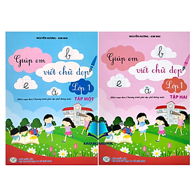 Sách - Combo Giúp em viết chữ đẹp lớp 1 - tập 1 + 2 (Kết Nối ) (KP)