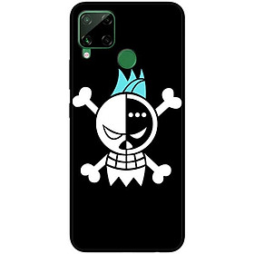Ốp lưng dành cho Realme C15 mẫu Đầu Lâu Tóc Xanh