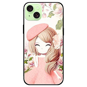Ốp lưng dành cho Iphone 15 - Iphone 15 Plus - Iphone 15 Pro - Iphone 15 Pro Max - Anime Cô Gái Bánh Bèo  - Hàng Chính Hãng