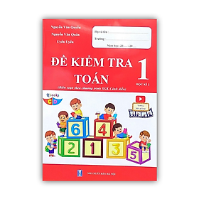 Sách - Đề Kiểm Tra Toán 1 - Học kì 2 ( cánh diều )