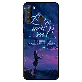 Ốp lưng dành cho Samsung Galaxy A21 mẫu Luôn Có Một Vì Saoo