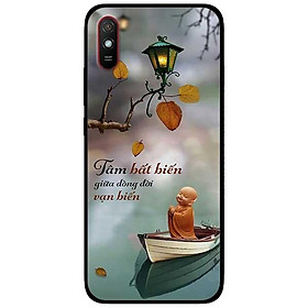 Ốp lưng dành cho Xiaomi Redmi 9 - Redmi 9A - mẫu Tâm Chú Tiểu Thuyền