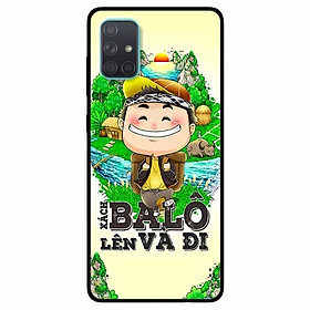 Ốp lưng in cho Samsung A51 Mẫu Xách Balo Lên Nam