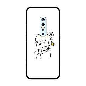 Ốp Lưng in cho Vivo V17 Pro Mẫu Chàng Đáng Yêu - Hàng Chính Hãng