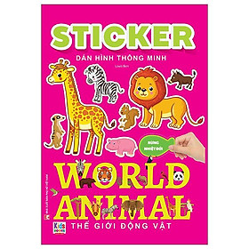 Sticker Dán Hình Thông Minh - Thế Giới Động Vật - Rừng Nhiệt Đới