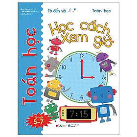 Sách Tớ đến với toán học: Học cách xem giờ - Alphabooks - BẢN QUYỀN