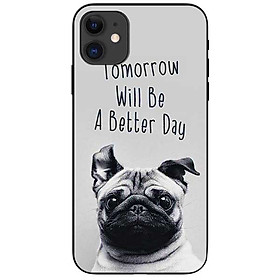 Ốp lưng dành cho Iphone 12 Mini mẫu Pulldog Tomorrow
