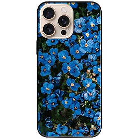 Ốp lưng dành cho Iphone 15 - 15 Plus - 15 Pro - 15 Pro Max - Hoa Đậu Biếc - Hàng Chính Hãng