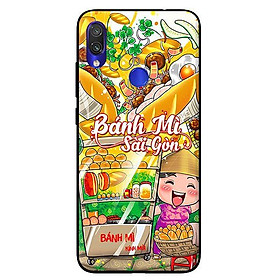 Ốp lưng in cho Xiaomi Redmi Note 7 mẫu Bánh Mì SG - Hàng chính hãng