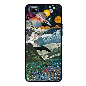 Ốp Lưng in cho Oppo A1K Mẫu Vũ Trụ Nhiều Người - Hàng Chính Hãng