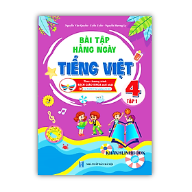 Sách - Bài tập hằng ngày tiếng việt 4 - tập 1 ( cánh diều )