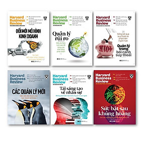 Bộ HBR OnPoint 2021 (6 cuốn): Quản Lý Xuyên Khủng Hoảng - Kỳ 1 + Sức Bật Sau Khủng Hoảng - Kỳ 2 - Bản Quyền