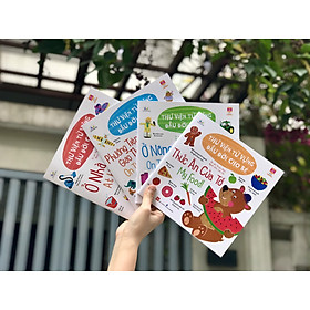Combo - Thư viện từ vựng đầu đời cho bé 4T - 236N Tác giả: Tác giả: Amy Johnson Dịch giả: Linh Chi