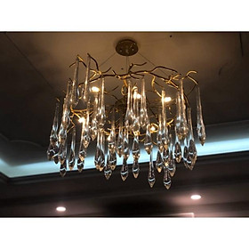 Đèn thả serip phòng tiếp khách fi 800-có bóng led DT