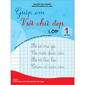 Sách - Giúp em viết chữ đẹp lớp 1 - tập 1 (cánh diều) (KP)