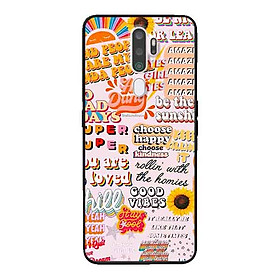 Ốp Lưng in cho Oppo A9 2020 Mẫu Họa Tiết Hướng Dương - Hàng Chính Hãng