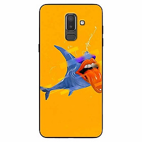 Ốp lưng dành cho Samsung J8 2018 mẫu Cá Mập Mờ