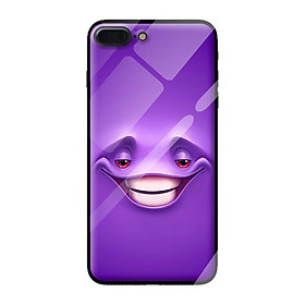 Ốp lưng kính cường lực cho iPhone 7 Plus MẶT CƯỜI 1 - Hàng chính hãng