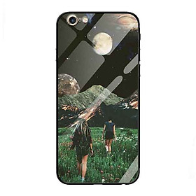 Ốp lưng kính cường lực cho iPhone 6 Plus /6s Plus Nền Cánh Đồng Yêu Thương - Hàng Chính Hãng