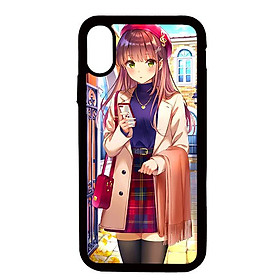 Ốp lưng cho iPhone XS MAX GIRL 125 - Hàng chính hãng