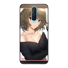 Ốp Lưng in cho Oppo R17 Pro Mẫu Cô Gái cá Tính 2 - Hàng Chính Hãng