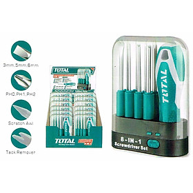 BỘ 9 TUA VÍT ĐA NĂNG TOTAL THT250906 - HÀNG CHÍNH HÃNG